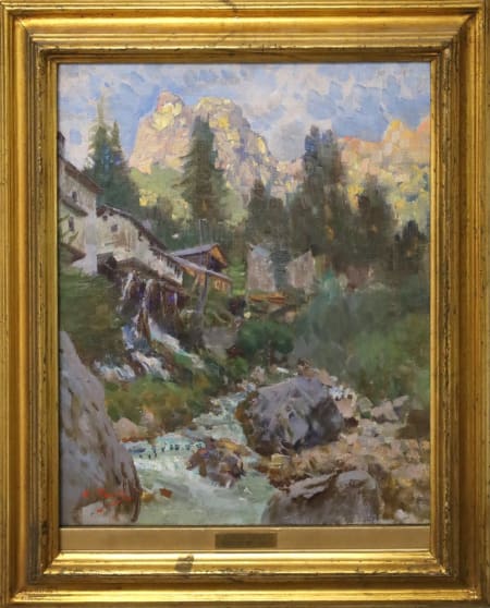 Egidio Tonti — Paesaggio alpino